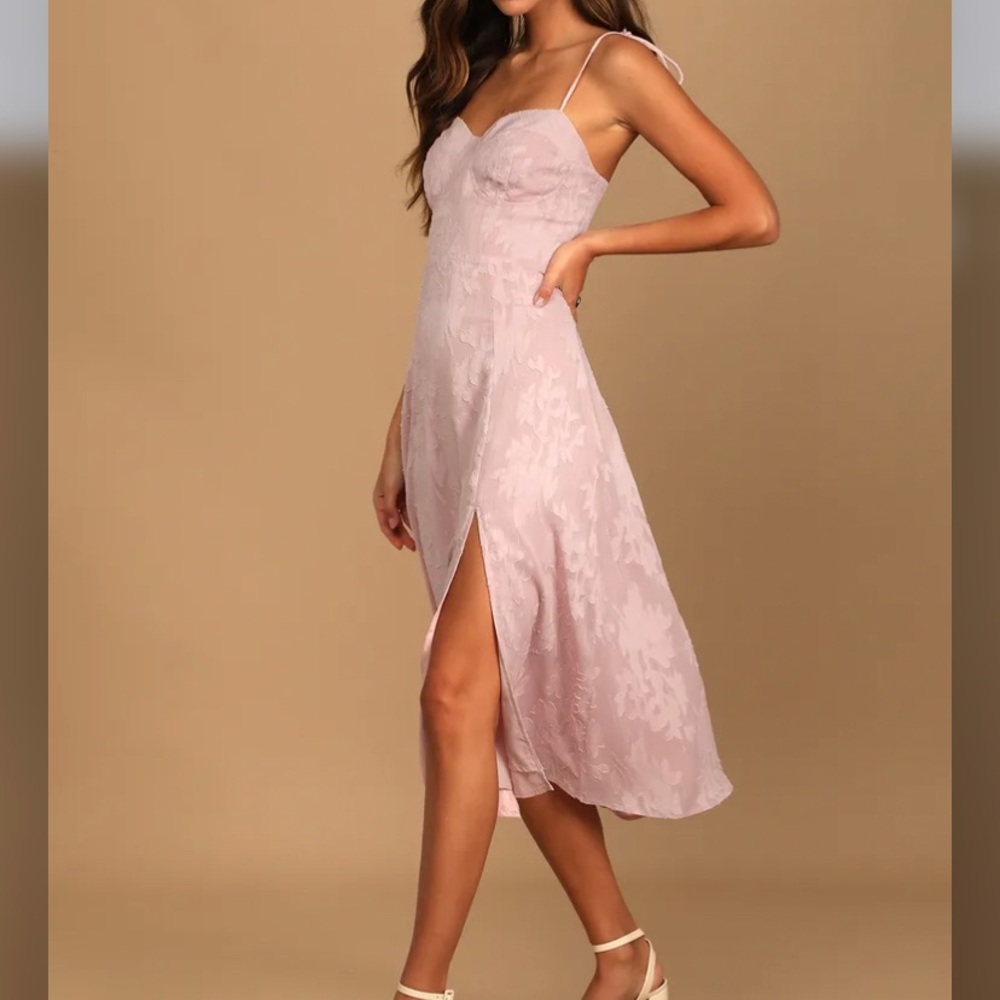 Pink Floral Dress